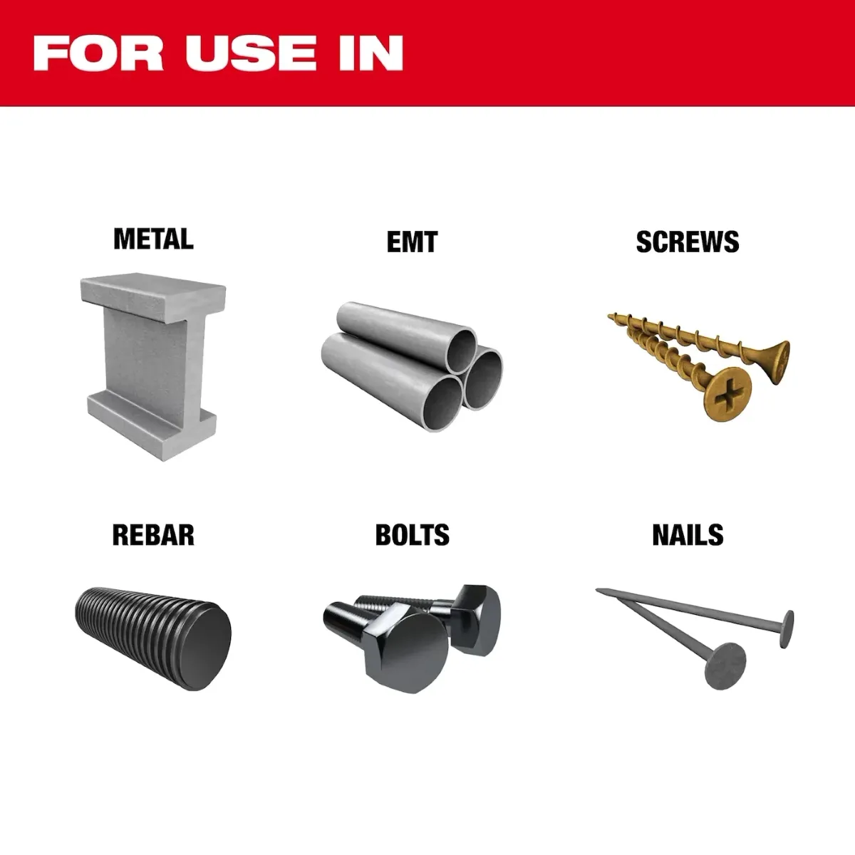 MILWAUKEE - KIT DE HOJAS EXTREME METAL UNIVERSAL FIT OPEN-LOK