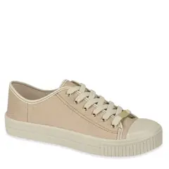MOLECA - Zapatilla Casual Mujer Textil Nude