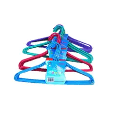 GENERICO - X10 Ganchos Colgadores Ropa Closet Percha Perchero Rojo