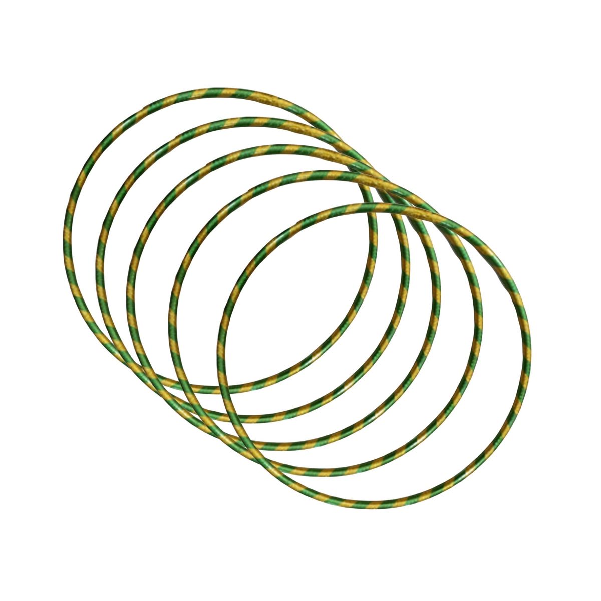 GENERICO - Ula Ula Aro Artístico Pack X 5 Unidades Medidas 75cm