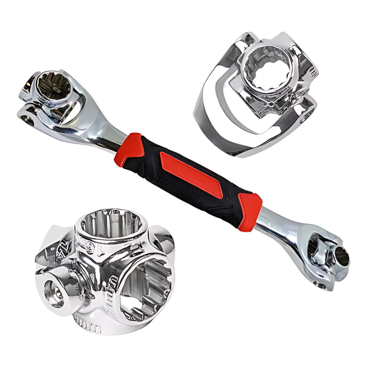 GENERICO - Llave De Mano 8 Puntas 360° Multiuso Torx 48 En 1 Casa Auto