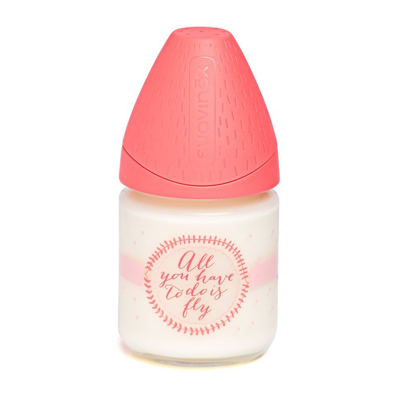 SUAVINEX - MAMADERA VIDRIO 120ML SILICONA