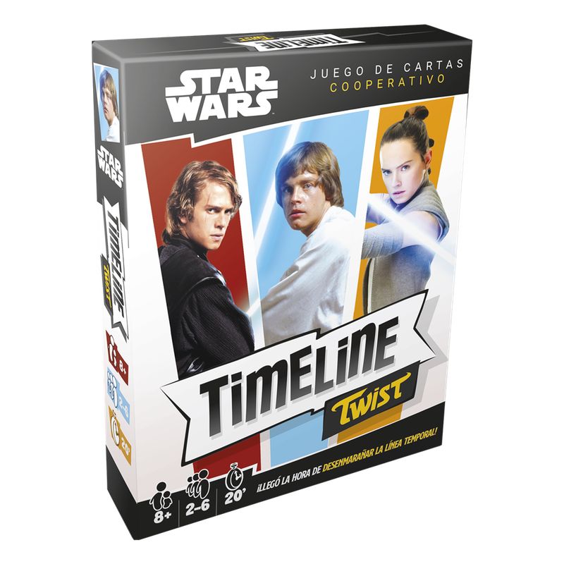 ASMODEE - Timeline Twist Star Wars Juego de Mesa