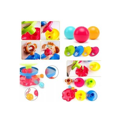 Imagen 2 del producto Divertida Torre Tobogán Pelotas Juguete Educativo Mono