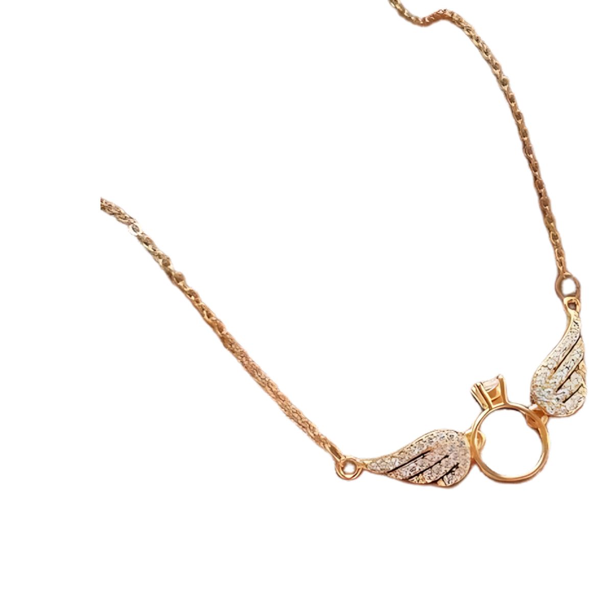 GENERICO - Collar Alas De Ángel Colgante Cadena Para Mujer