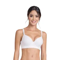 LEONISA - Sostén 71321 Realce Medio Blanco