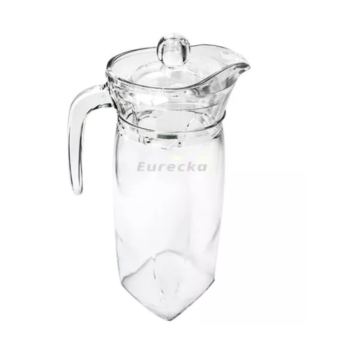 GENERICO - Jarra De Vidrio Alargada Con Tapa