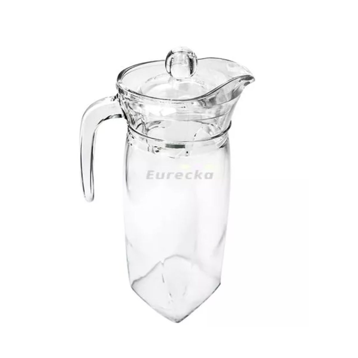 GENERICO - Jarra De Vidrio Alargada Con Tapa