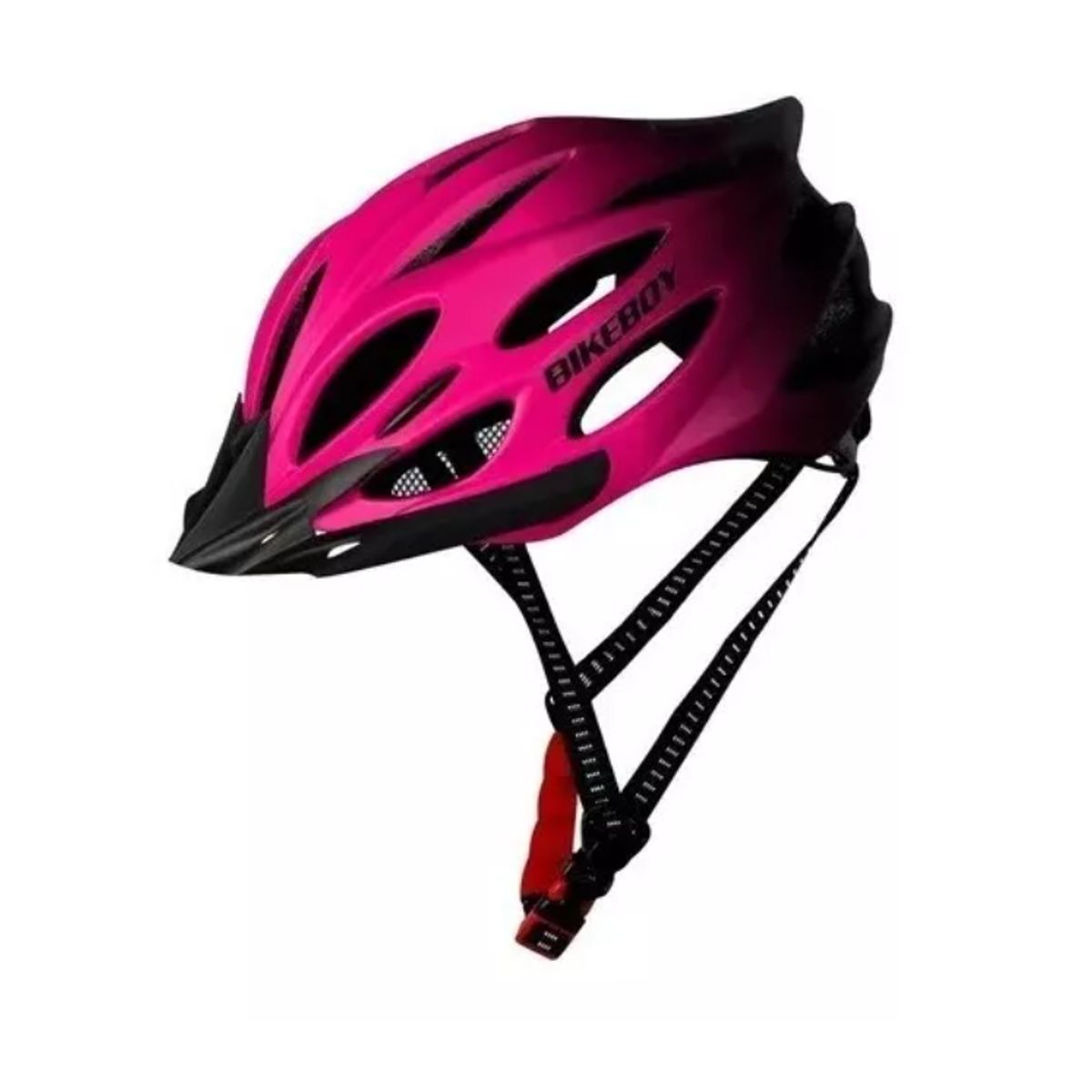 GENERICO - Casco Bicicleta Mtb Ajustable Acolchado Con Luz Unisex