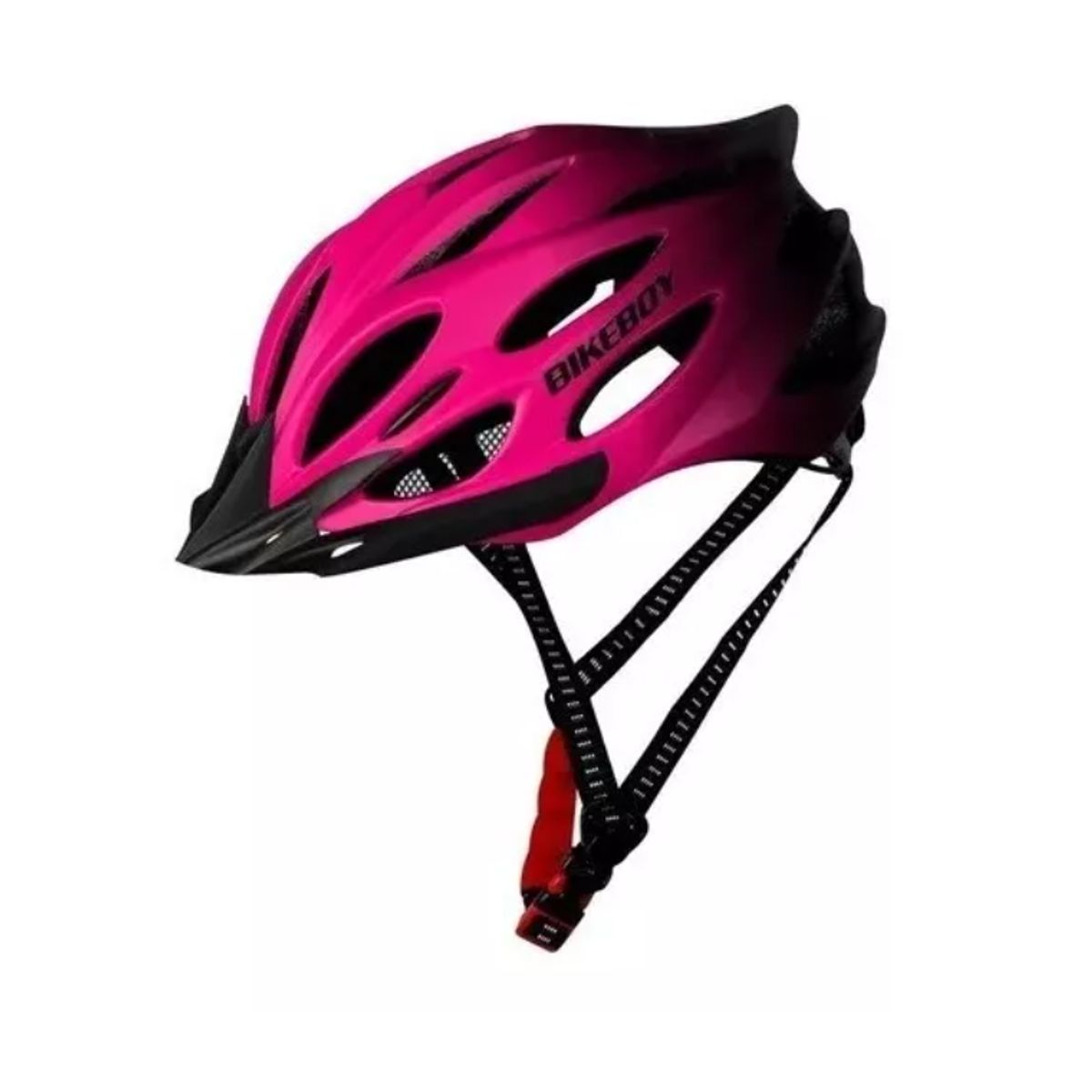 GENERICO - Casco Bicicleta Mtb Ajustable Acolchado Con Luz Unisex