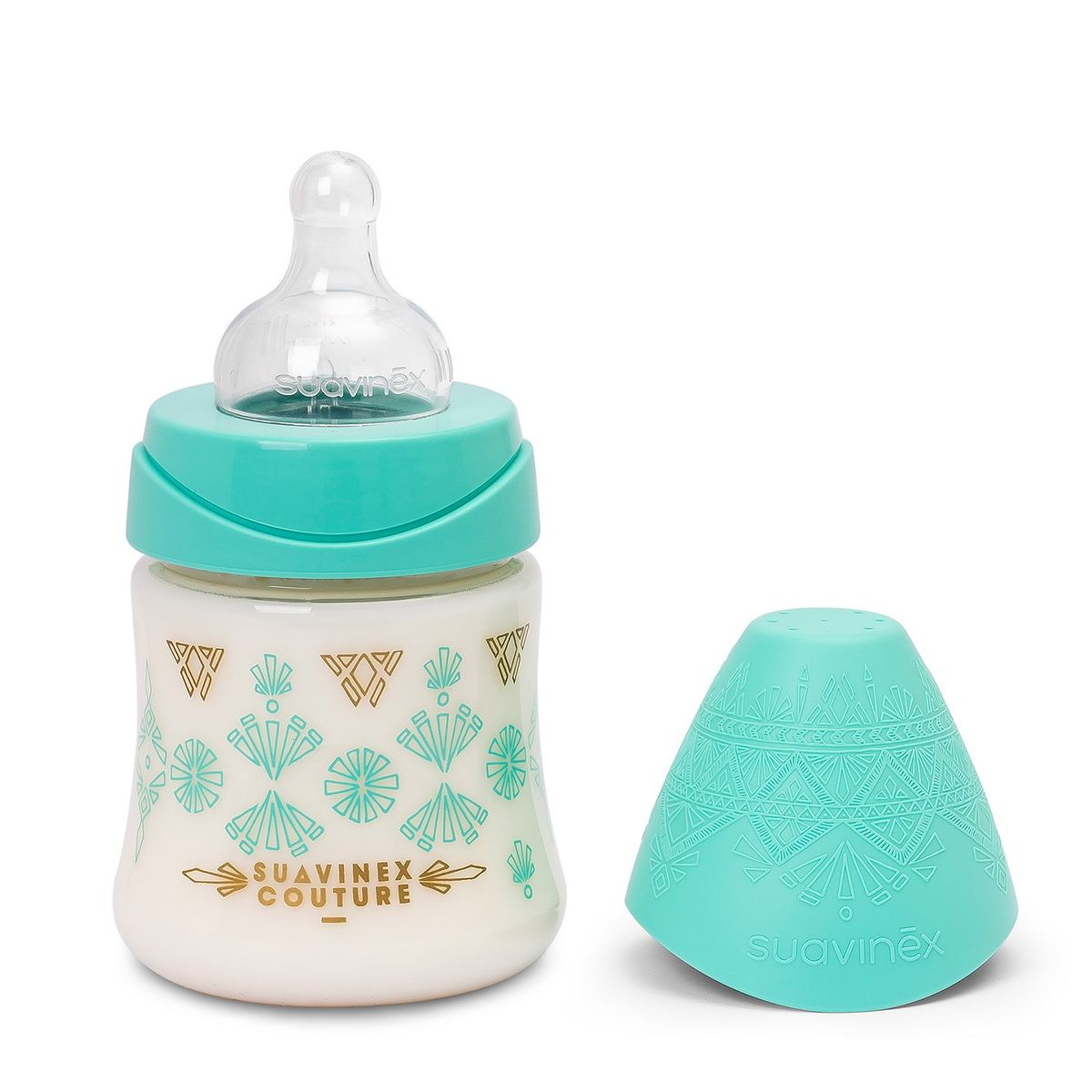 SUAVINEX - MAMADERA 150ML PREMIUM SILICONA VERDE