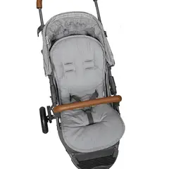 KIDSCOOL - CUBRE COCHE GRIS 100% ALGODÓN