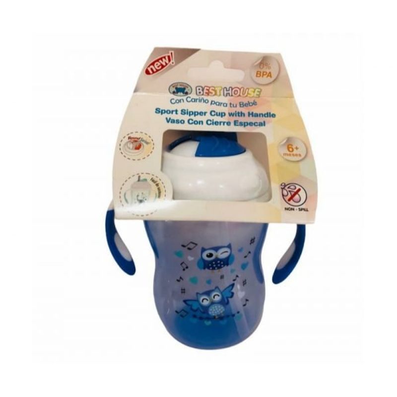 BEST HOUSE - Vaso Para Bebes De Transición Con Bombilla