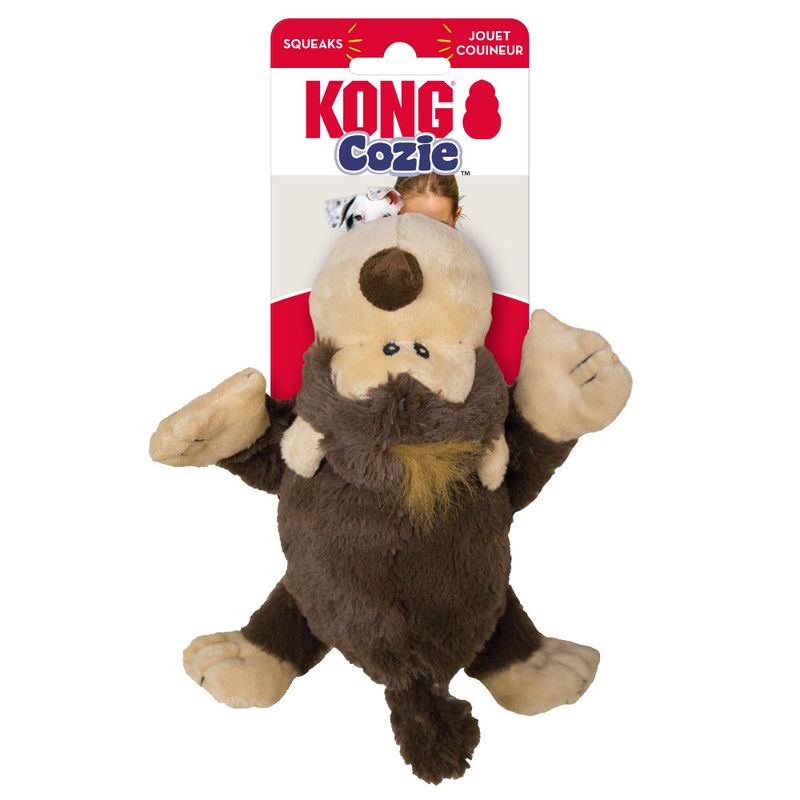 KONG - Kong Cozie Peluche Funky Mono Medium Perro