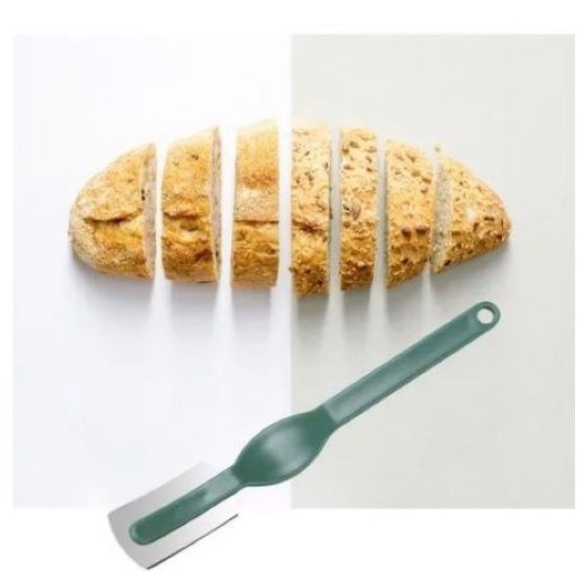 GENERICO - Greñador Cortador De Pan Con Cubierta Protectora Para Hoja