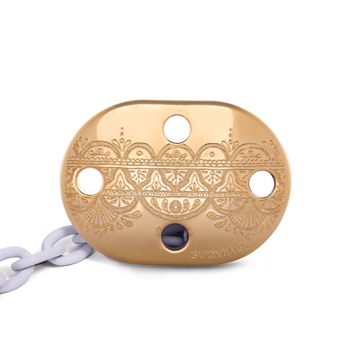 SUAVINEX - BROCHE PINZA PREMIUM LILA