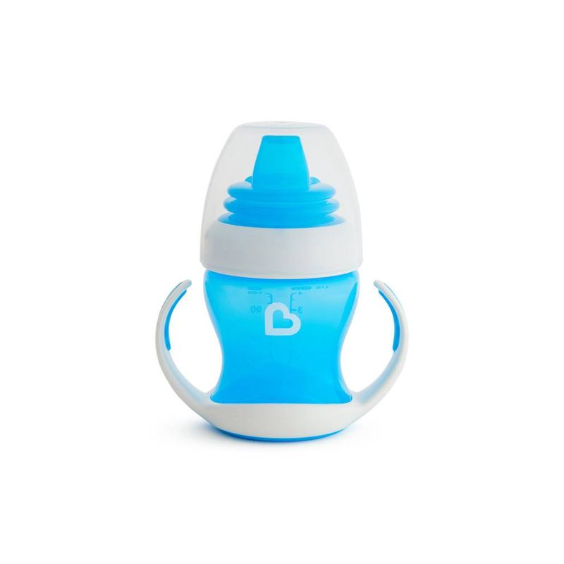 MUNCHKIN - Vaso De Transición Gentle Munchkin 118 ml - Azul