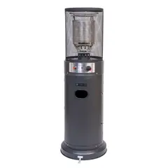 VERKEN - Estufa Exterior Gas Litt - Mate - Calefactor para Terrazas y Patios