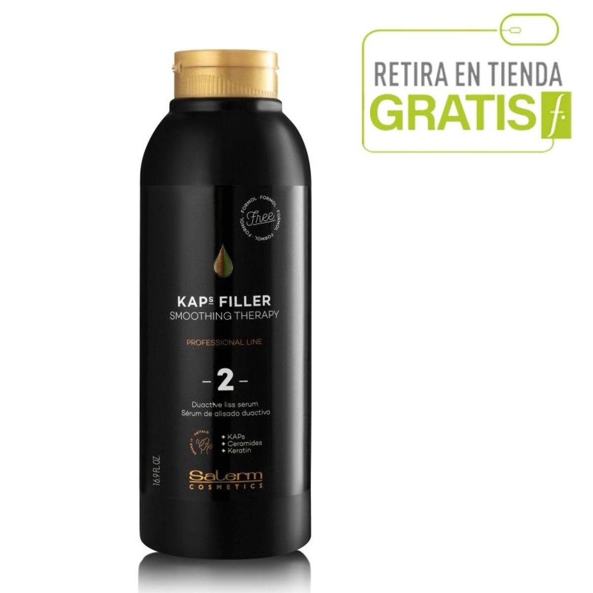 SALERM - SALERM Alisado Capilar Kaps Filler Keratina Alisante