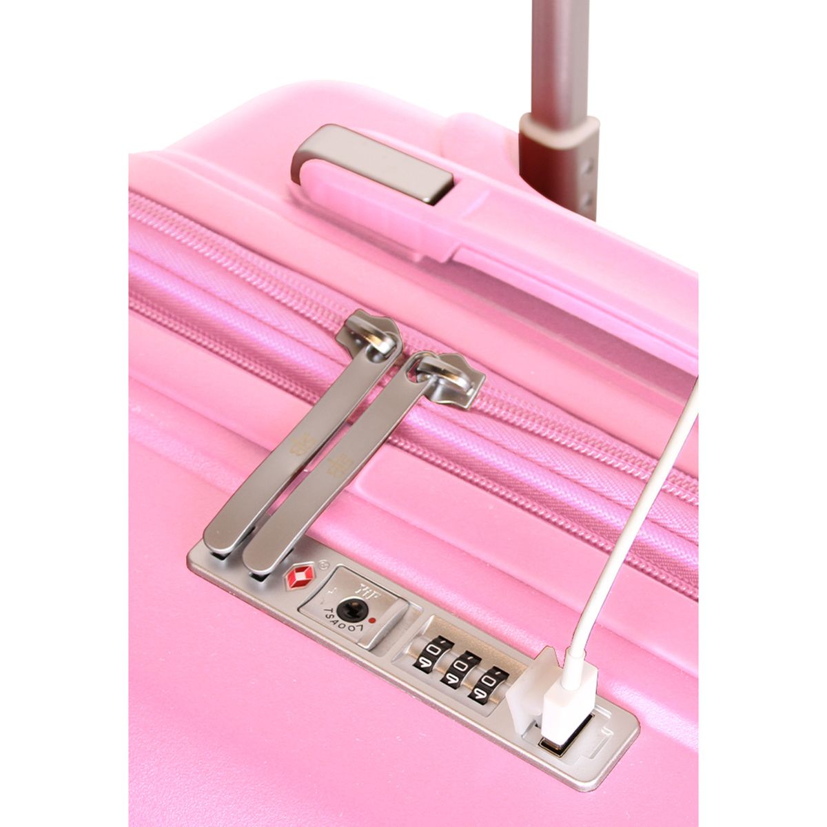 SWISS BAG - Pack 2 Maletas S+L rosada Xpos Swiss Bag