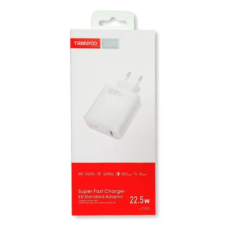 GENERICO - Cargador Tranyoo 225w T-eu2 Usb Carga Rapida