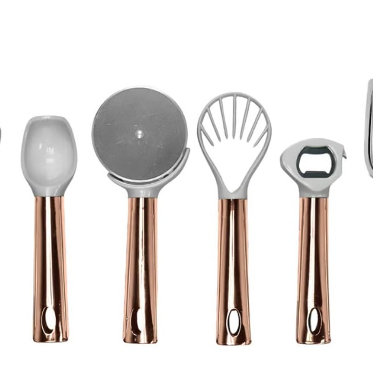 GENERICO - Set Utensilios 7 Piezas Silicona Set Utensilios Cocina