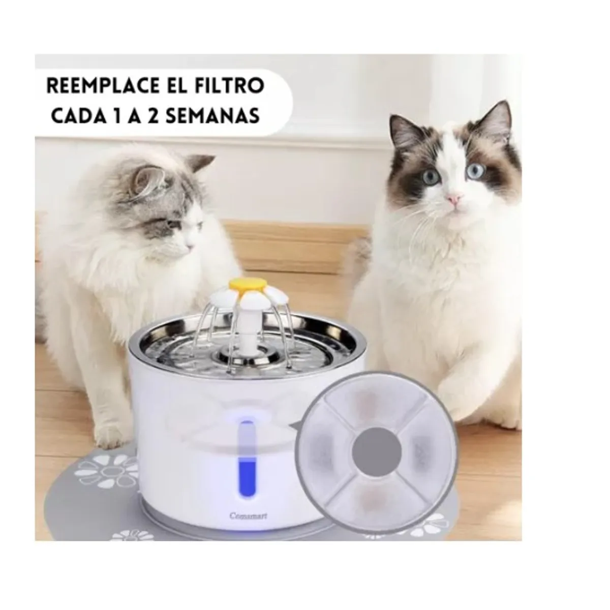 OFERTABKN - Pack 12 Filtros Bebedero Fuente Agua Eléctrico Gato Perro