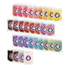 GENERICO - Polvo Mica Grado Cosmético 30 Colores Brillantes