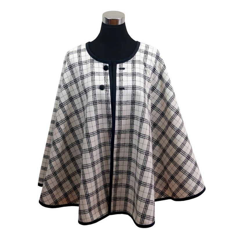 BELLAVISTA OVEJA TOME - Capa Unisex Lana 100% - Negro BELLAVISTA OVEJA TOME