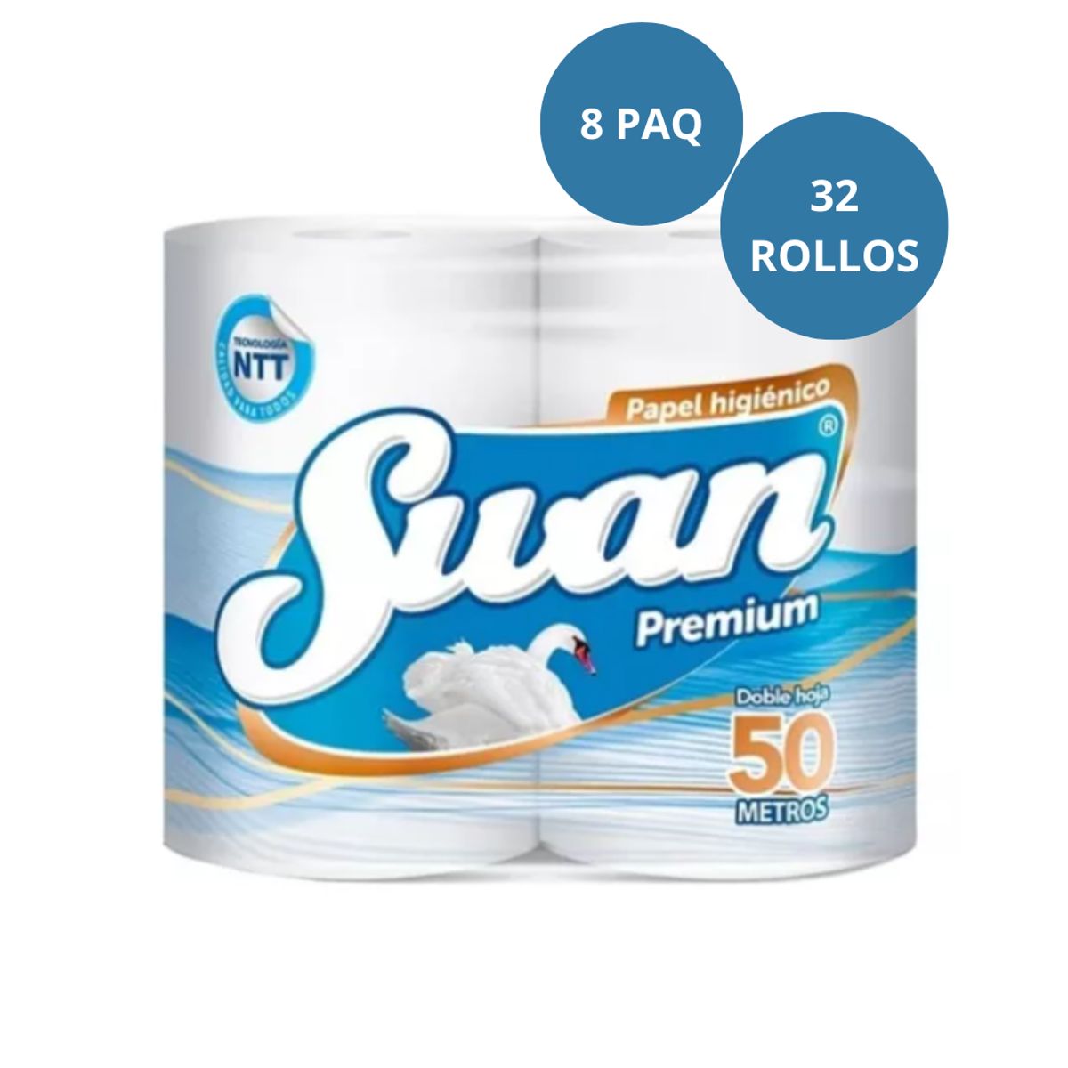 SWAN - Papel Higienico Swan 50mt 32 Rollos