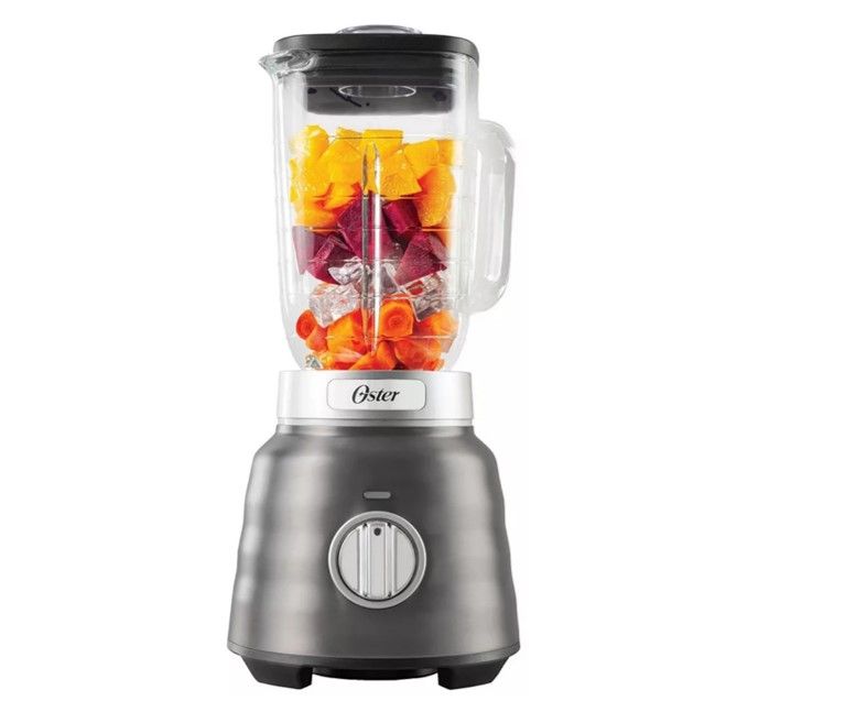 Licuadora Osterizer® MAX con vaso de vidrio de 1750ml BLSTPBRGR-052