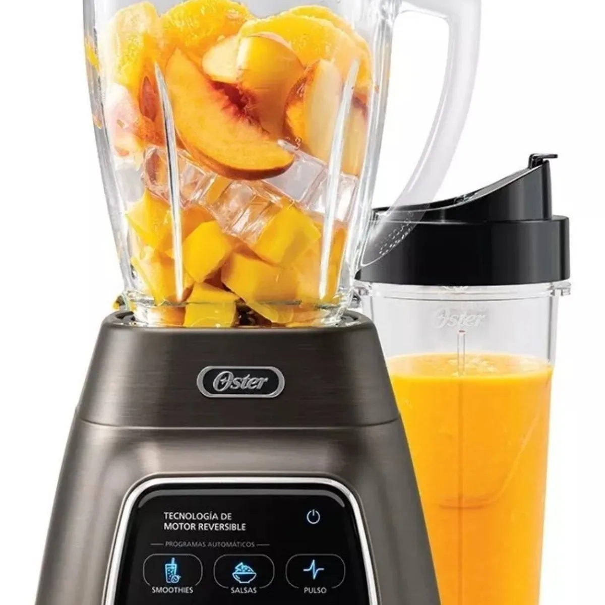 OSTER - Licuadora Oster® reversible y vaso BLend-N-Go BLSTPYG1312XBG-052