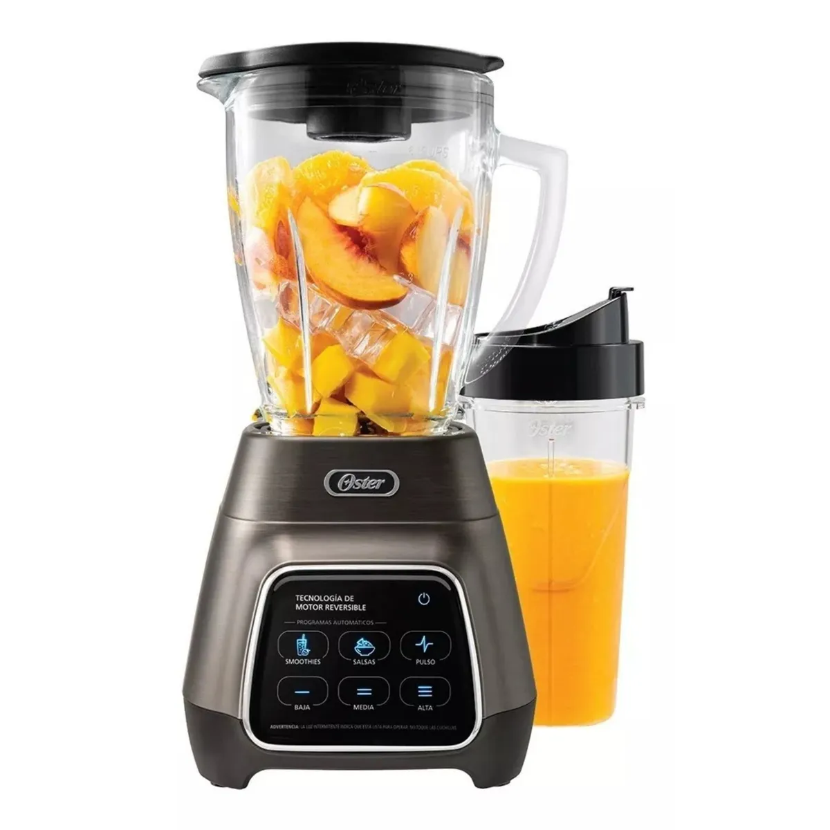 OSTER - Licuadora Oster® reversible y vaso BLend-N-Go BLSTPYG1312XBG-052