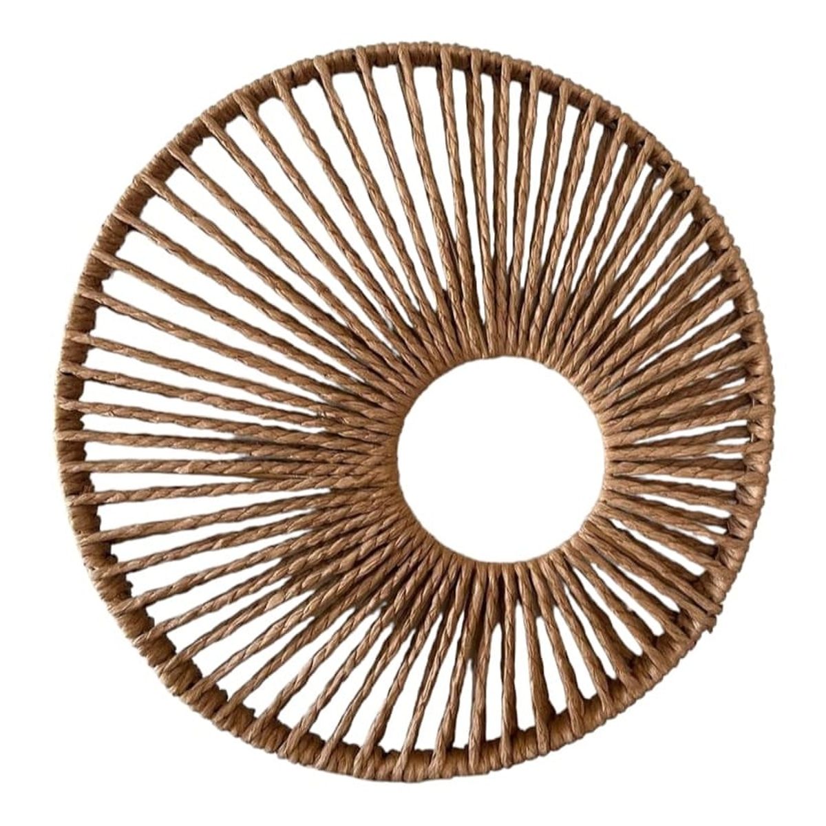 GENERICO - Adorno de Terraza para Pared Redondo Café