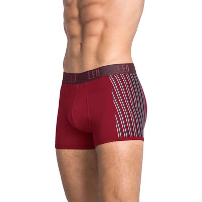 Imagen 2 del producto Bóxer corto con tecnología de ajuste perfecto en microfibra 033127 Guinda