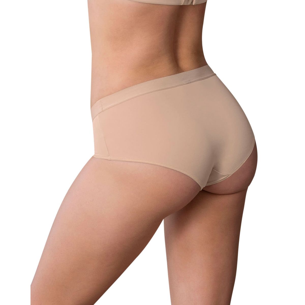 LEONISA - Calzón 012686 Hipsters y Cacheteros Beige