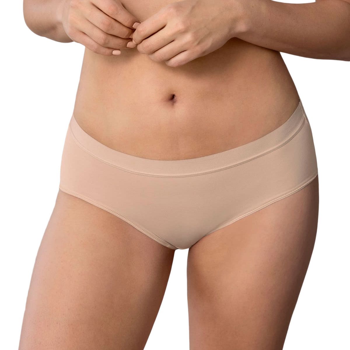 LEONISA - Calzón 012686 Hipsters y Cacheteros Beige