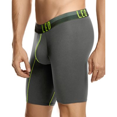 Imagen 2 del producto Bóxer largo deportivo de máxima frescura en microfibra 033290N Gris