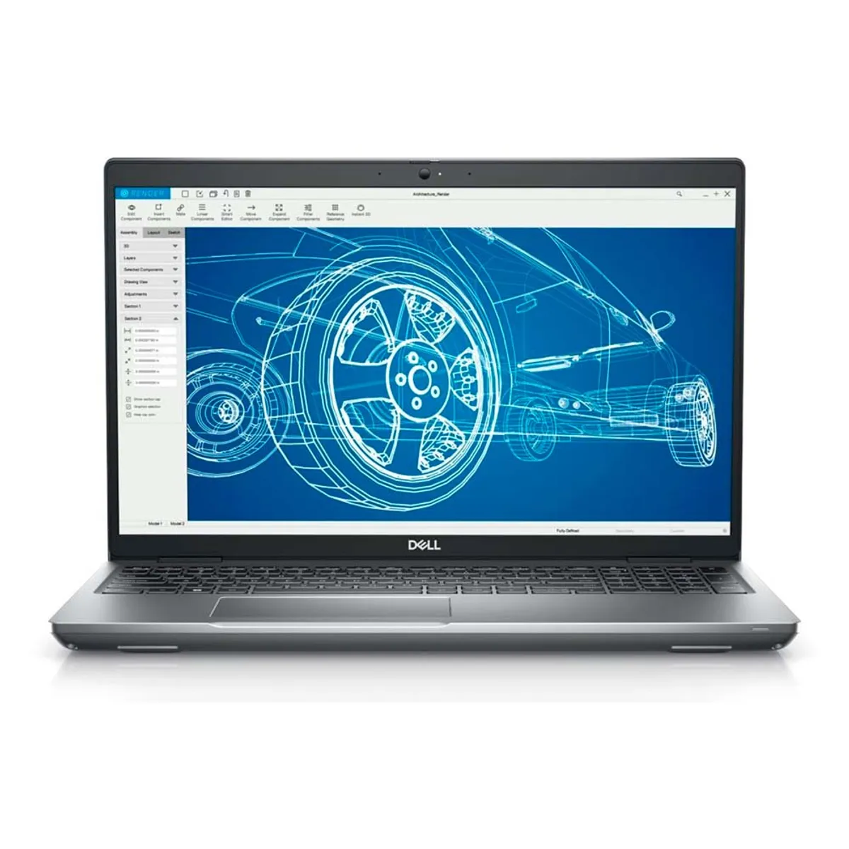 DELL - Notebook Dell Mobile Precision WS 3571 i7-12800 Vpro 32 GB SSD 1 TB Nvidia T600 15,6" FHD Win 11 Pro