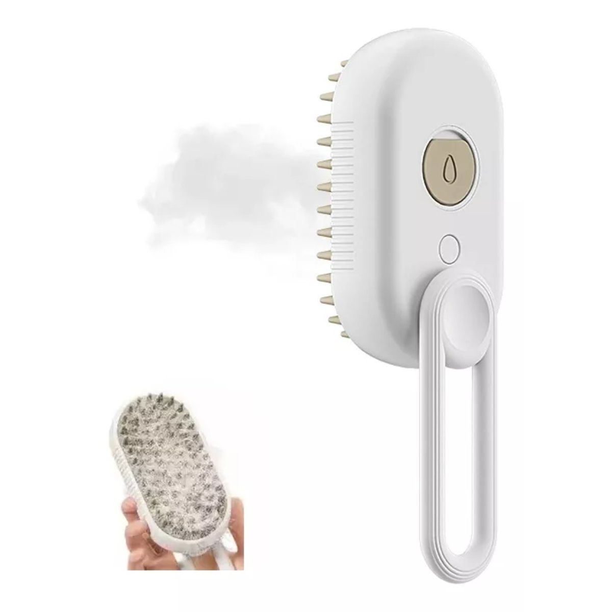 OEM - Cepillo De Vapor Para Mascotas 3 En 1 Para Perros Y Gatos