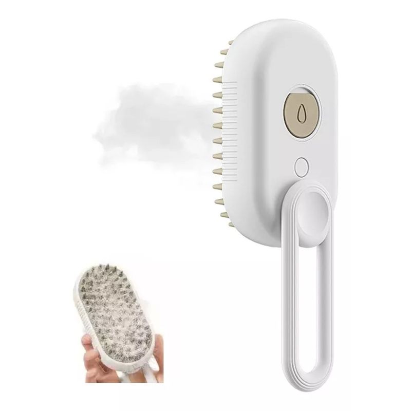 OEM - Cepillo De Vapor Para Mascotas 3 En 1 Para Perros Y Gatos