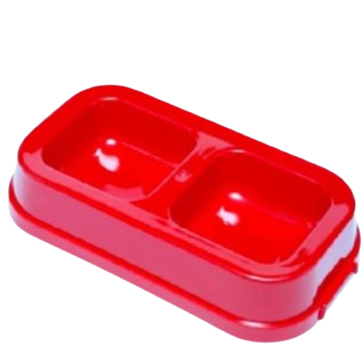 GENERICO - Comedero Bebedero Mascotas Plato Doble Agua Comida Gatos Perros