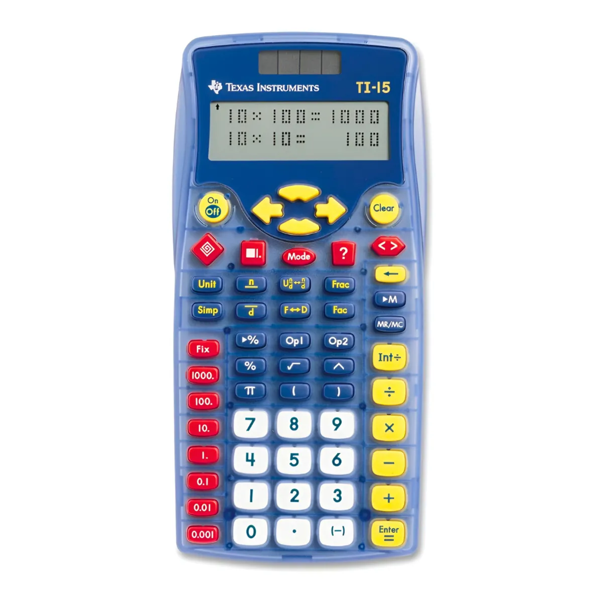 TEXAS - CALCULADORA TI 15 Texas Instruments