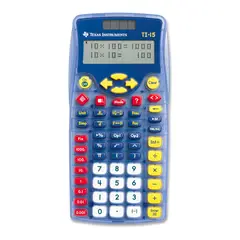 TEXAS - CALCULADORA TI 15 Instruments