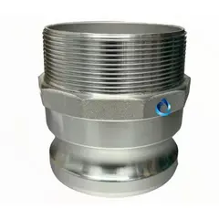 GENERICO - Camlock Tipo F 3 He - Macho F300 Aluminio 1 Pieza