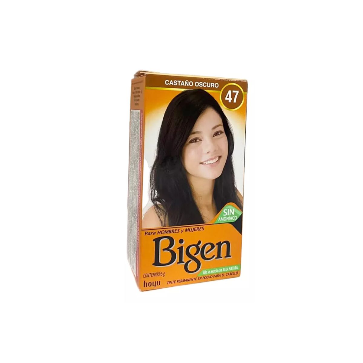 BIGEN - Pack X 10 Tinte En Polvo Para Cabello O Cejas 6g #47