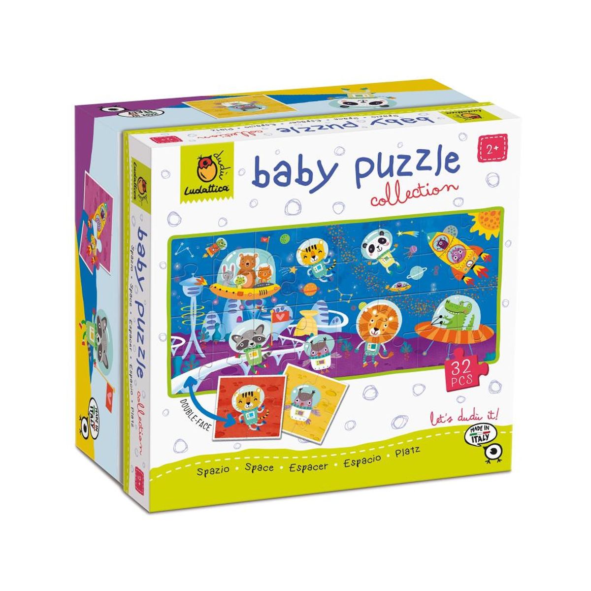 LUDATTICA - Puzzle de Colección Bebé Espacio Ludattica