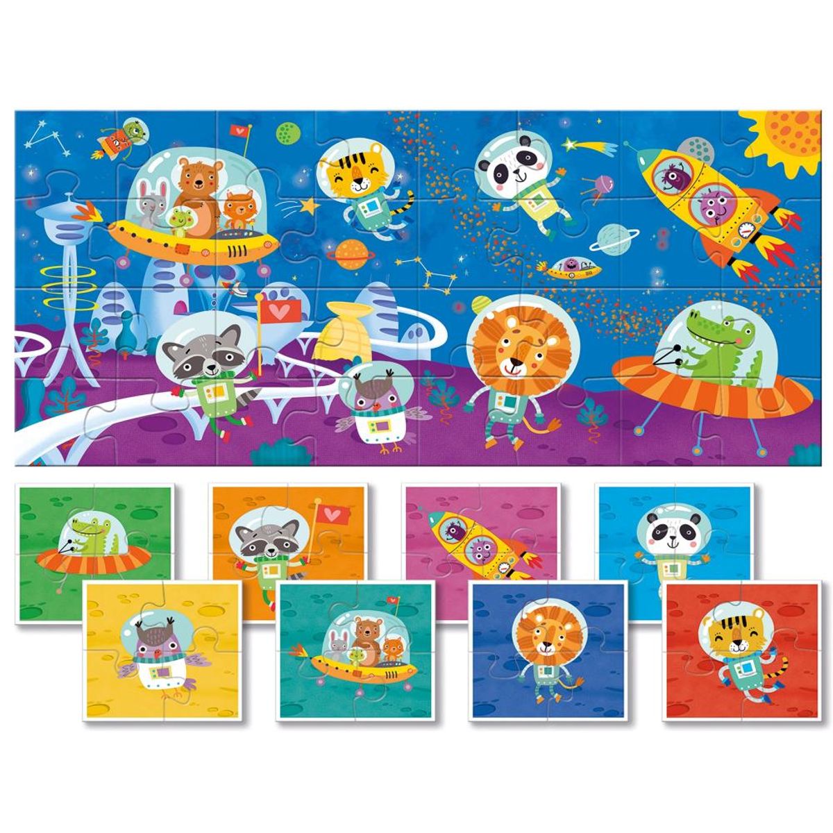 LUDATTICA - Puzzle de Colección Bebé Espacio Ludattica