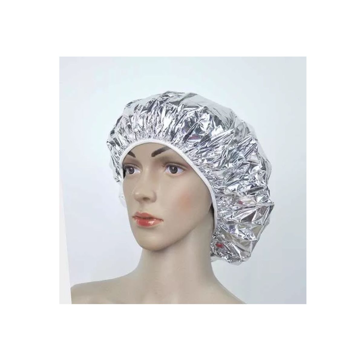 GENERICO - Gorro Aluminio Para Tratamientos PLATEADO ( 1 Unidad)