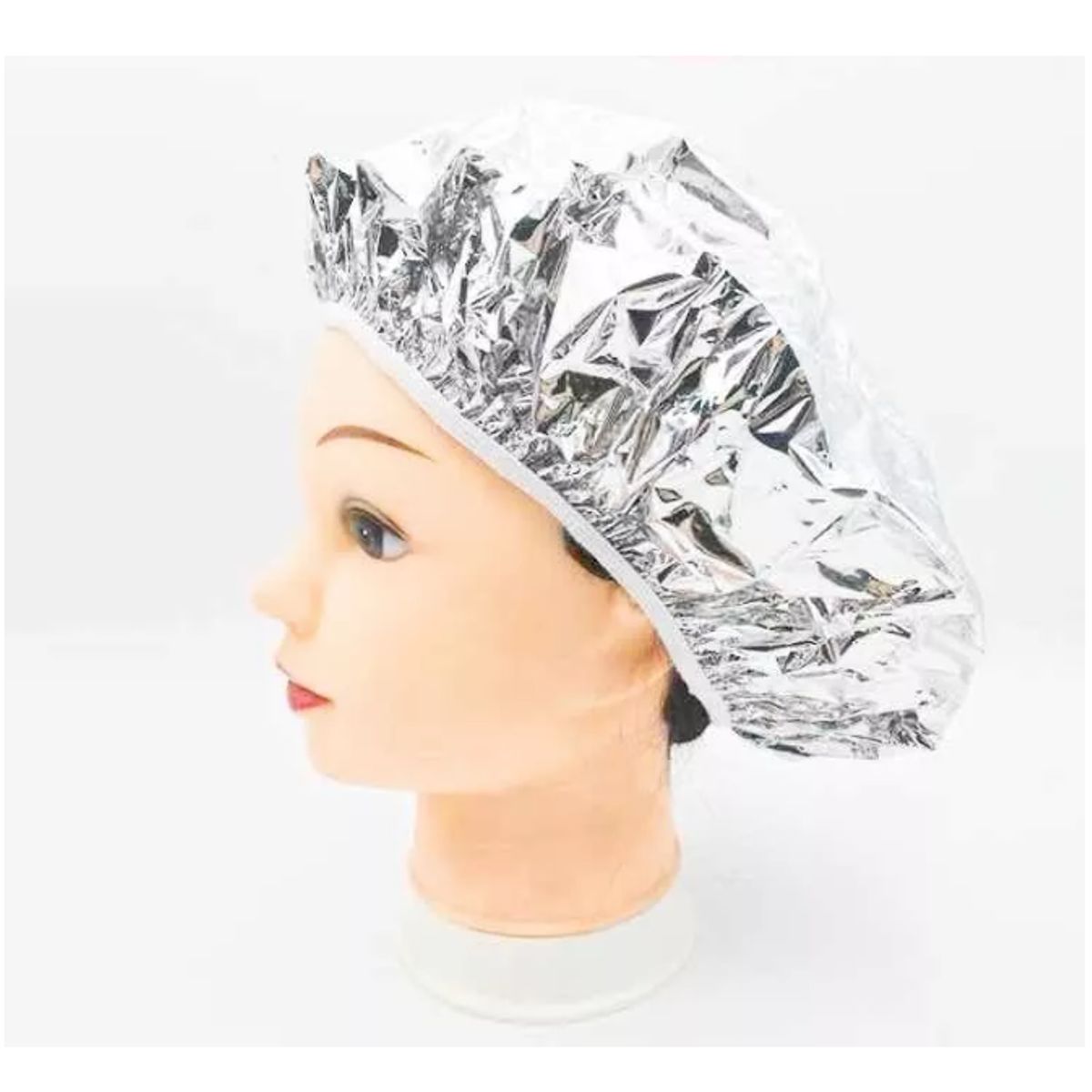 GENERICO - Gorro Aluminio Para Tratamientos PLATEADO ( 1 Unidad)